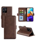 vivo Y22s |vivo Y35 Flip Cover Leather Wallet Case with Dual Magnetic Closure