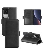 Xiaomi Redmi K50 Flip Cover Leather Wallet Case with Dual Magnetic Closure