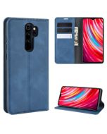 Xiaomi Redmi Note 8 Pro Super Soft Leather Flip Cover Phone Case Dual Invisible Magnets Snap