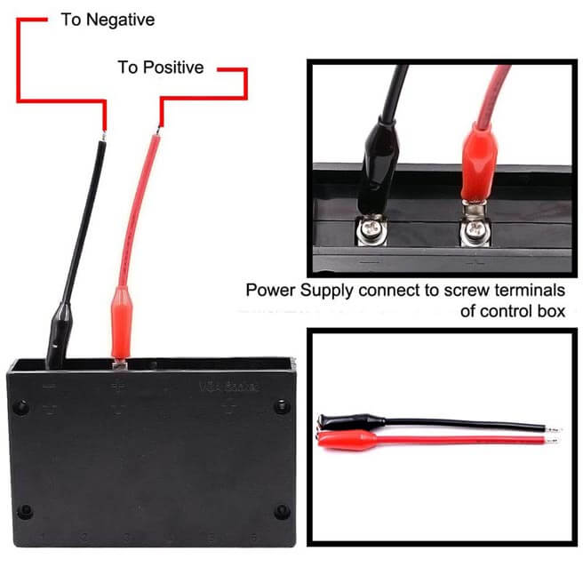 Touch Switch Panel with Circuit Control Box & VGA Cable for Car Truck Boat Yacht Marine