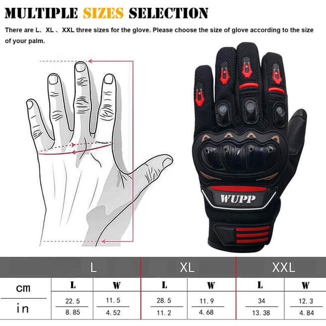 Bike Full Finger Summer Gloves Touch Screen Unisex Riding