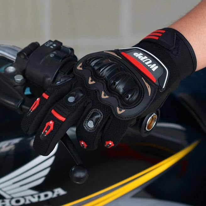 Bike Full Finger Summer Gloves Touch Screen Unisex Riding