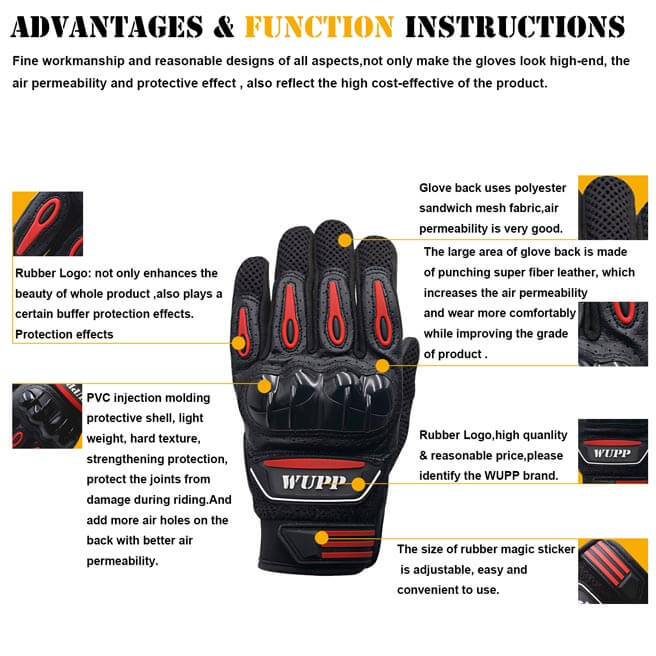 Bike Full Finger Summer Gloves Touch Screen Unisex Riding gloves